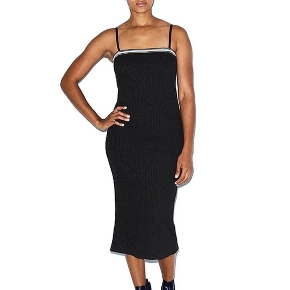 American Apparel Tube Knit Ribbed Dress